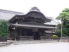川越城本丸御殿(玄関)