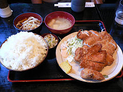 チキンカツ定食